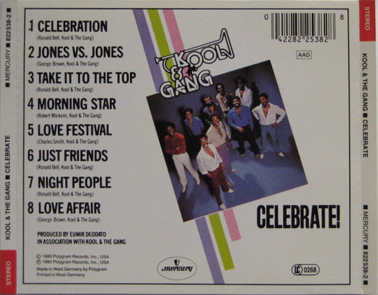 Kool & The Gang : Celebrate! (CD, Album, RE)