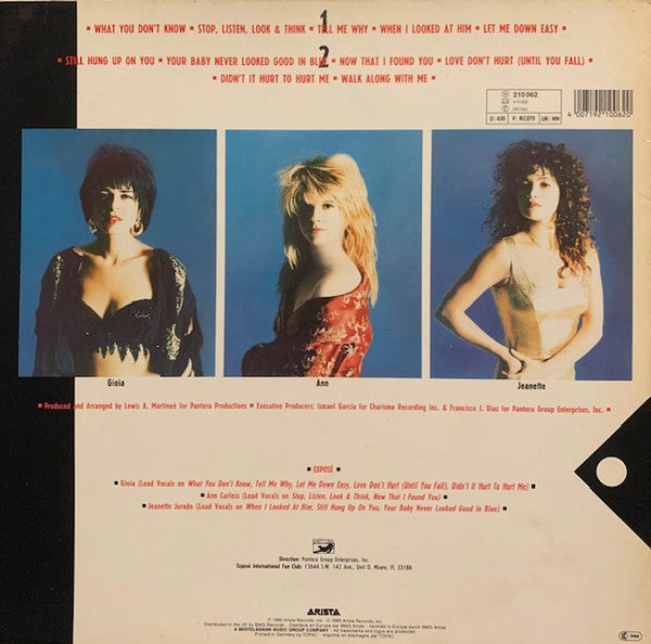 Exposé : What You Don't Know (LP, Album)