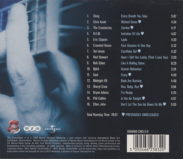 Various : The Very Best Of MTV Unplugged 2 (CD, Comp)
