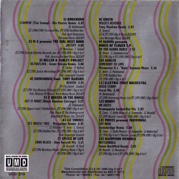 Faber Cucchetti : Underground People Vol.VII (CD, Mixed)