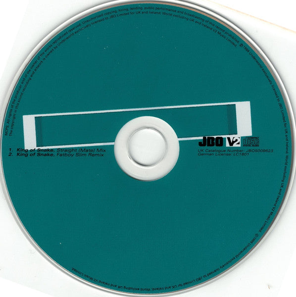 Underworld : King Of Snake (CD, Single, Enh)
