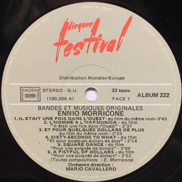 Ennio Morricone : Bandes Et Musiques Originales (2xLP, Comp, Gat)