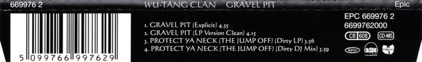 Wu-Tang Clan : Gravel Pit (CD, Maxi)