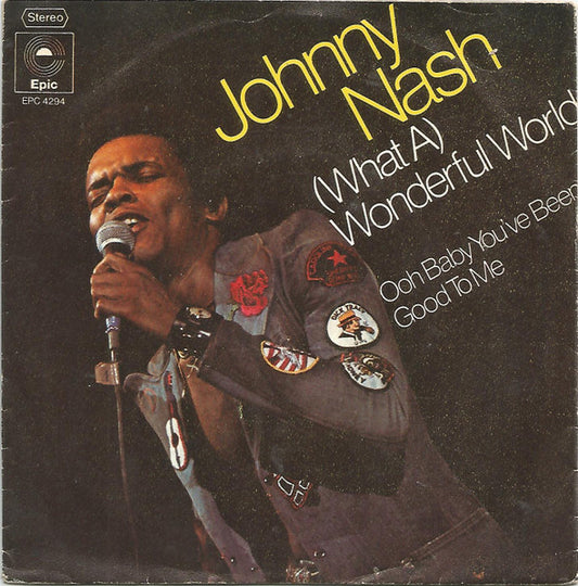 Johnny Nash : (What A) Wonderful World (7", Single)