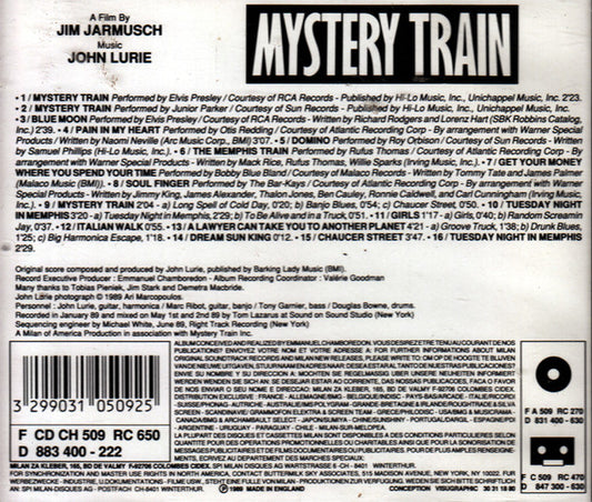 Various : Mystery Train - A Film By Jim Jarmusch (CD, Comp)