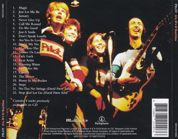 Pilot : A's, B's & Rarities (CD, Comp, RE)