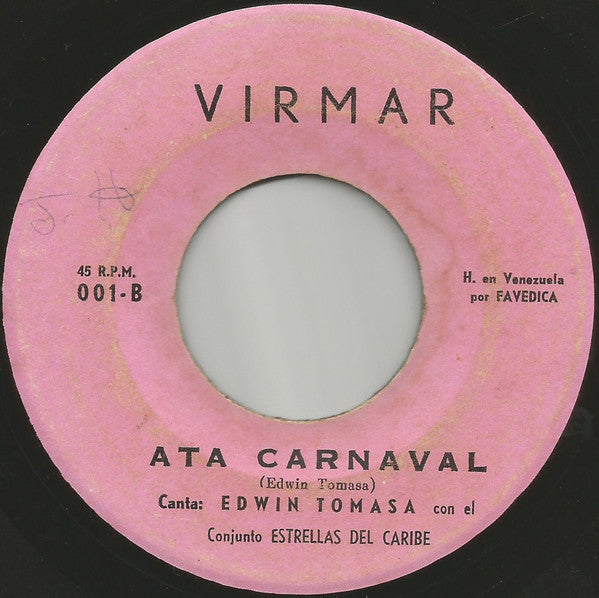 Boy Dap / Edwin Tomasa con el Estrellas Del Caribe : Bashe / Ata Carnaval (7", Single)
