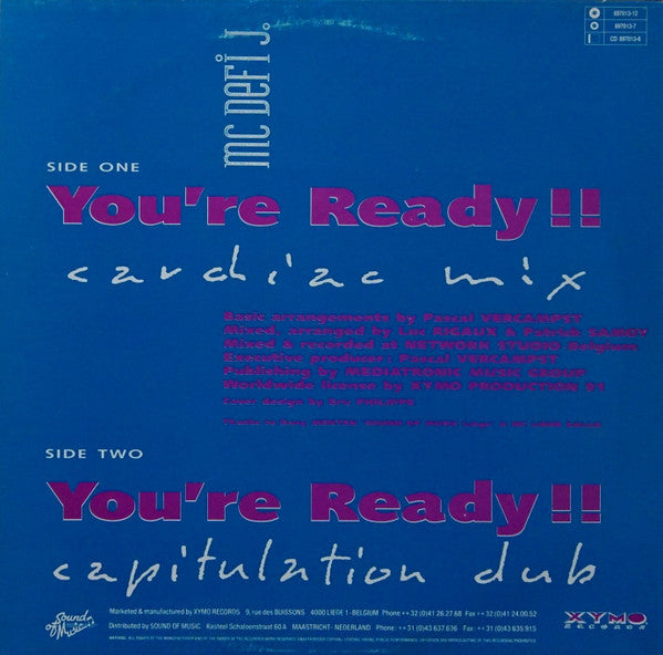 Defi-J : You're Ready!! (12")