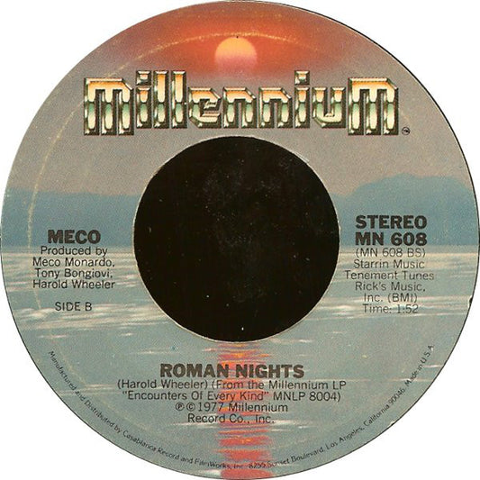 Meco Monardo : Theme From Close Encounters (7", Single, Styrene)