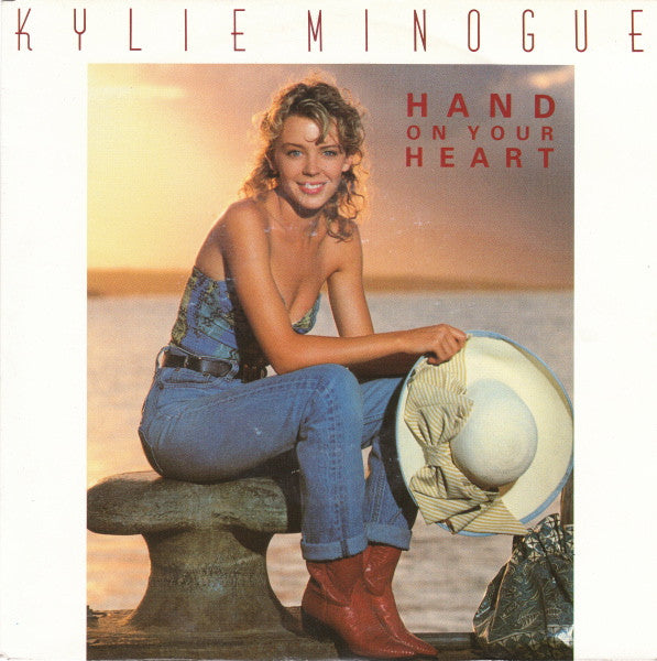 Kylie Minogue : Hand On Your Heart (7", Single)