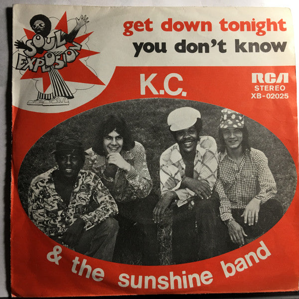 KC & The Sunshine Band : Get Down Tonight (7", Single)