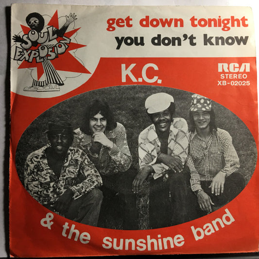 KC & The Sunshine Band : Get Down Tonight (7", Single)