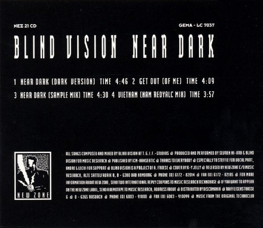 Blind Vision : Near Dark (CD, Maxi)