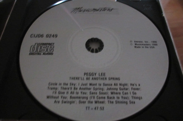Peggy Lee : The Peggy Lee Songbook - There'll Be Another Spring (CD, Album)