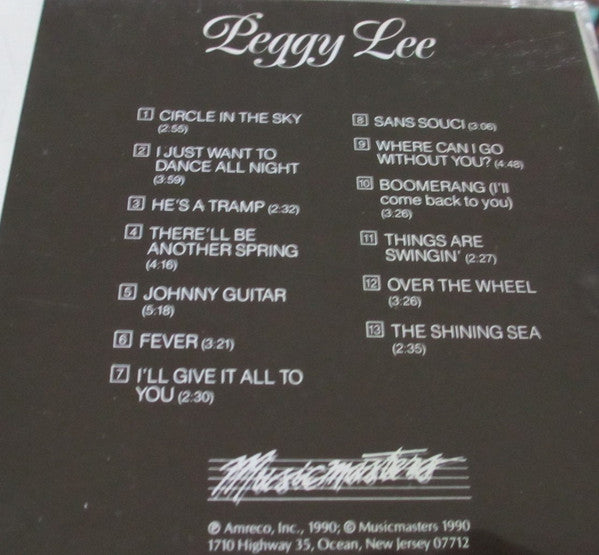 Peggy Lee : The Peggy Lee Songbook - There'll Be Another Spring (CD, Album)