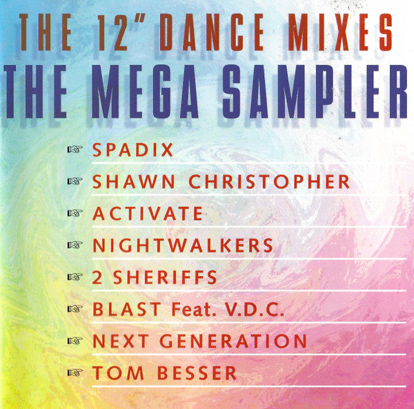 Various : The 12" Dance Mixes The Mega Sampler (CD, Comp)