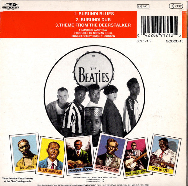 Beats International : Burundi Blues (CD, Single)