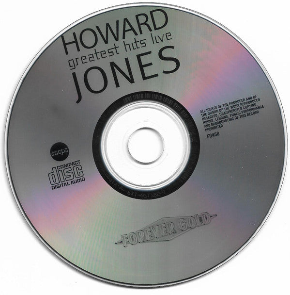 Howard Jones : Greatest hits live (CD, Album)