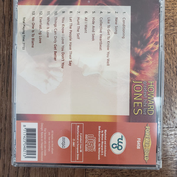 Howard Jones : Greatest hits live (CD, Album)