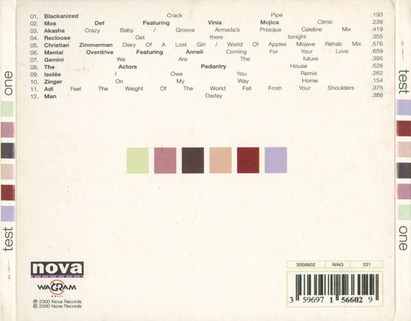 Various : Test One (CD, Comp, Mixed)