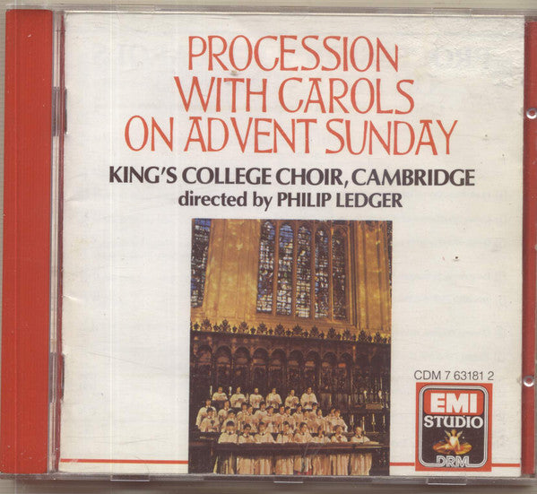 The King's College Choir Of Cambridge Directed By Philip Ledger : Procession With Carols On Advent Sunday (CD, Album)