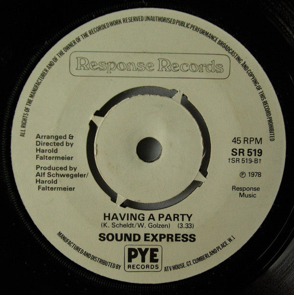 Sound Express (6) : Na Na, Hey Hey, Kiss Him Goodbye (7", Single, 4-p)