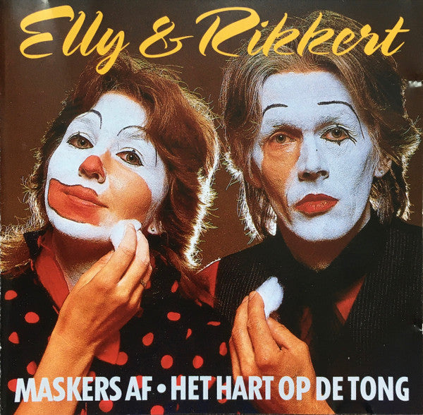 Elly & Rikkert : Maskers Af • Hart Op De Tong (CD, Comp)