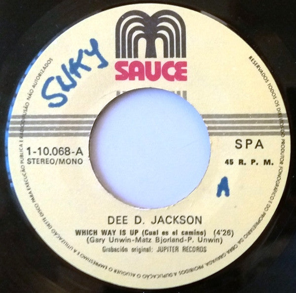 Dee D. Jackson : Which Way Is Up (7", Single)