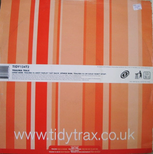 Trauma : Trauma Trax (12", Dis)