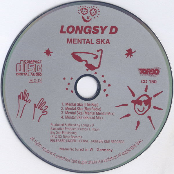 Longsy D : Mental Ska (CD, Maxi)