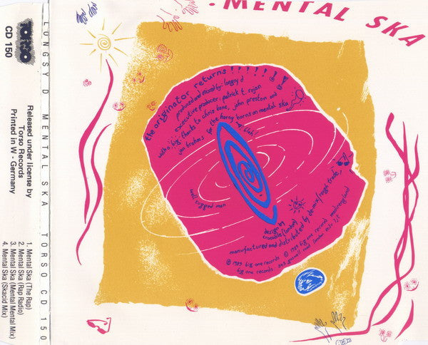 Longsy D : Mental Ska (CD, Maxi)