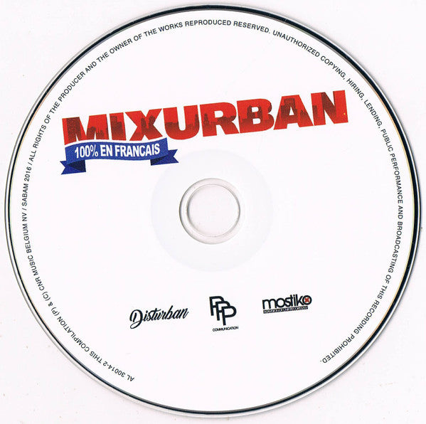 Various : Mixurban 100% En Français (CD, Comp)