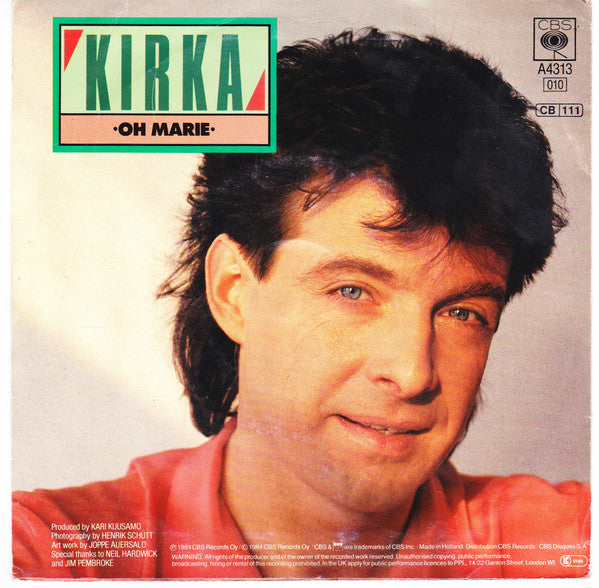 Kirka : C'Mon Let's Boogie (7", Single)