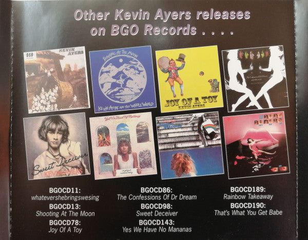 Kevin Ayers : Bananamour (CD, Album, RE, RM)