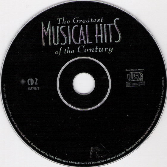 Various : The Greatest Musical Hits Of The Century (3xCD, Comp)