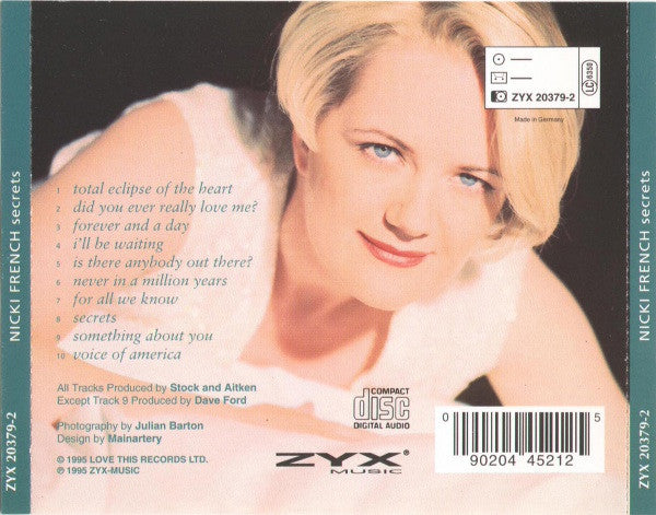 Nicki French : Secrets (CD, Album)