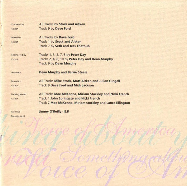 Nicki French : Secrets (CD, Album)