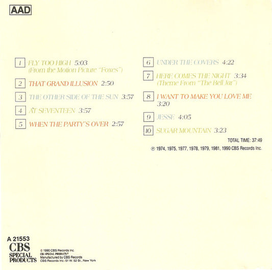 Janis Ian : At Seventeen (CD, Comp)