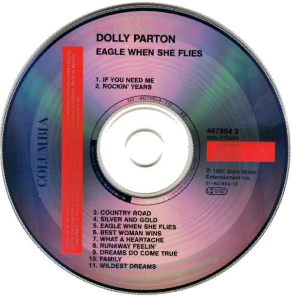 Dolly Parton : Eagle When She Flies (CD, Album)