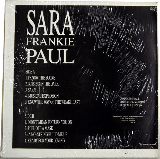 Frankie Paul : Sara (LP, Album)