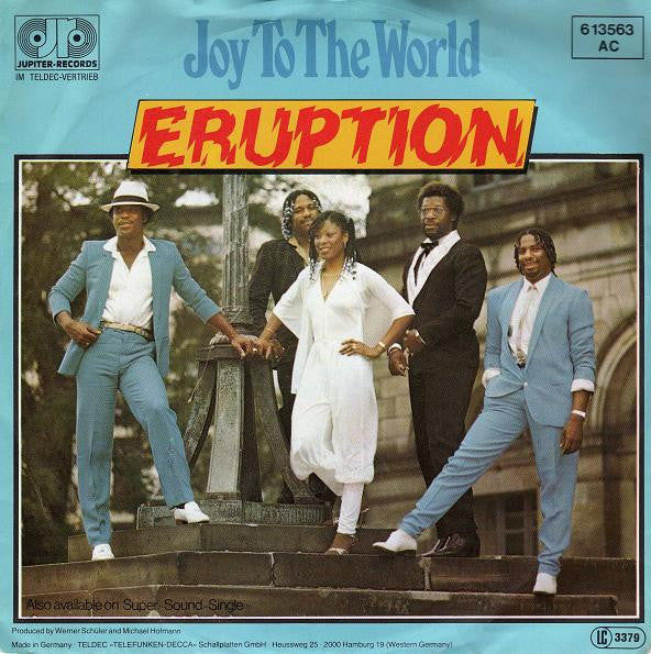 Eruption (4) : Joy To The World (7", Single)