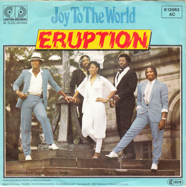 Eruption (4) : Joy To The World (7", Single)