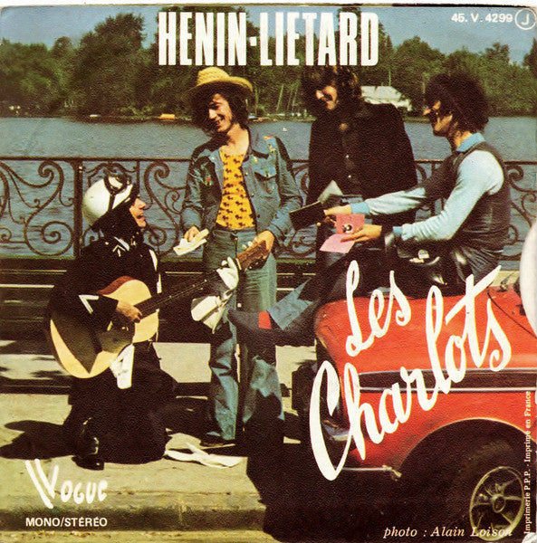 Les Charlots : Paroles, Paroles, Joli Motard (7", Single)