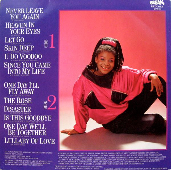 Glenda Peters : Never Leave You Again (LP, Album)
