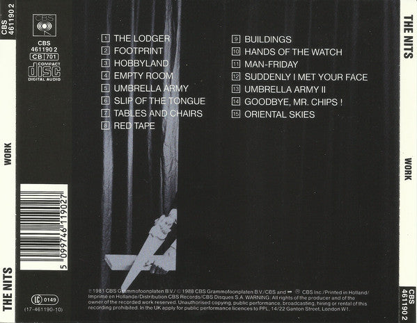 The Nits : Work (CD, Album)
