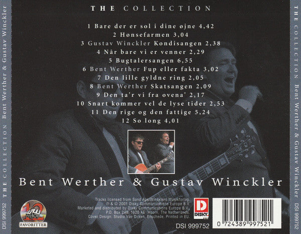 Bent Werther & Gustav Winckler : The Collection (CD, Comp)