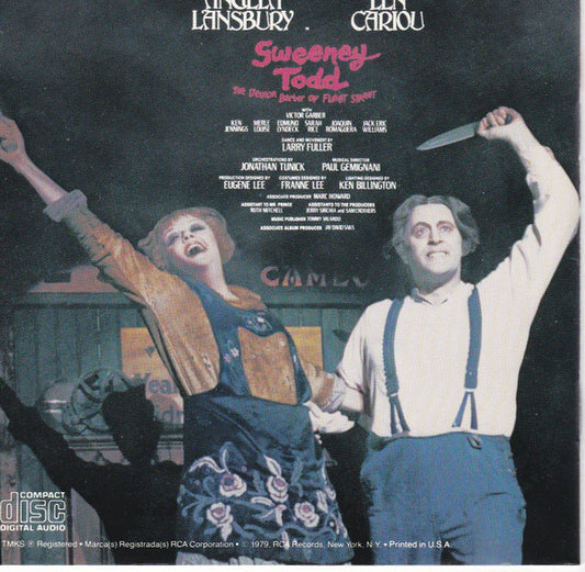 Angela Lansbury, Len Cariou : Sweeney Todd: The Demon Barber Of Fleet Street (Highlights) (CD, Album)