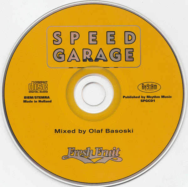 Olav Basoski : Speedgarage (CD, Comp, Mixed)