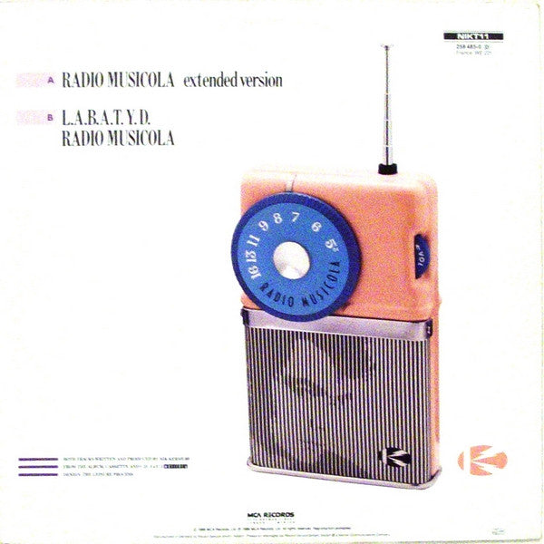 Nik Kershaw : Radio Musicola (12", Single)
