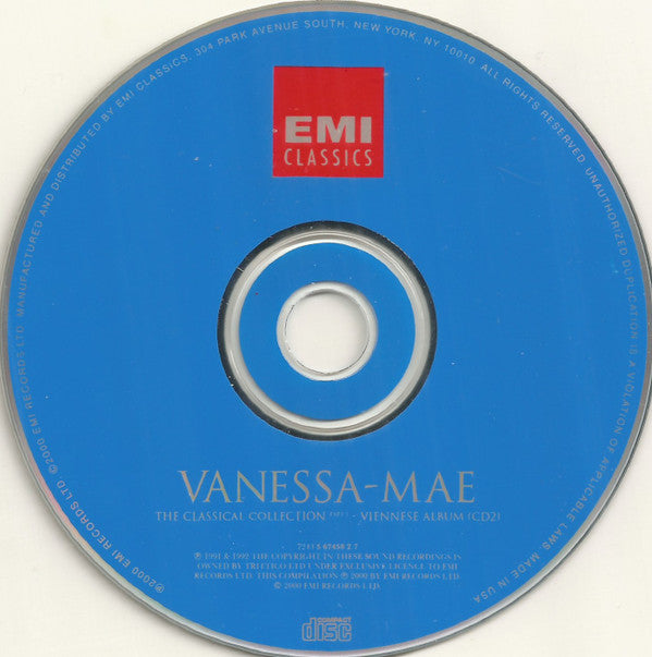 Vanessa-Mae : The Classical Collection, Part 1 (3xCD, Comp, Club)